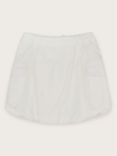 Monsoon Kids' Puff Parachute Cargo Skirt, White