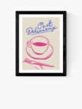 EAST END PRINTS SimplyExtraJordanary 'C'est Delicieux' Framed Print