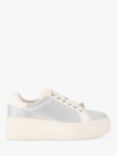 Carvela Connected Jewel Chunky Trainers, Silver