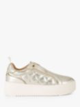 KG Kurt Geiger Lighter Slip On Chunky Trainers, Gold