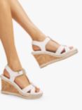 Carvela Super Stud Wedge Heel Sandals, White