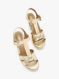 Carvela Super Stud Wedge Heel Sandals, Gold