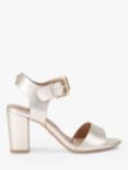 Carvela Sadie 2 Block Heel Sandals, Gold