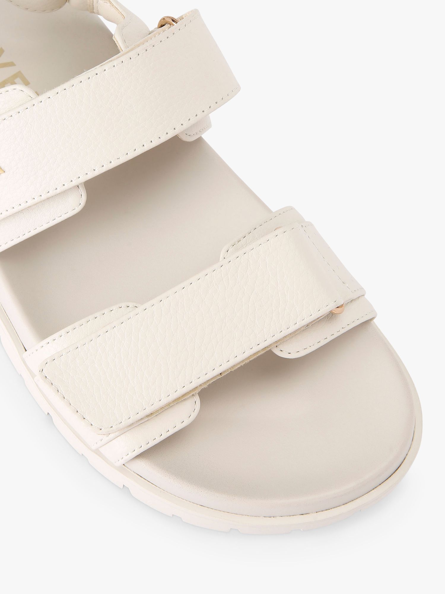 Buy Carvela Fame Leather Footbed Sandals Online at johnlewis.com