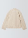 John Lewis Kids' Formal Bomber Jacket, Oatmeal