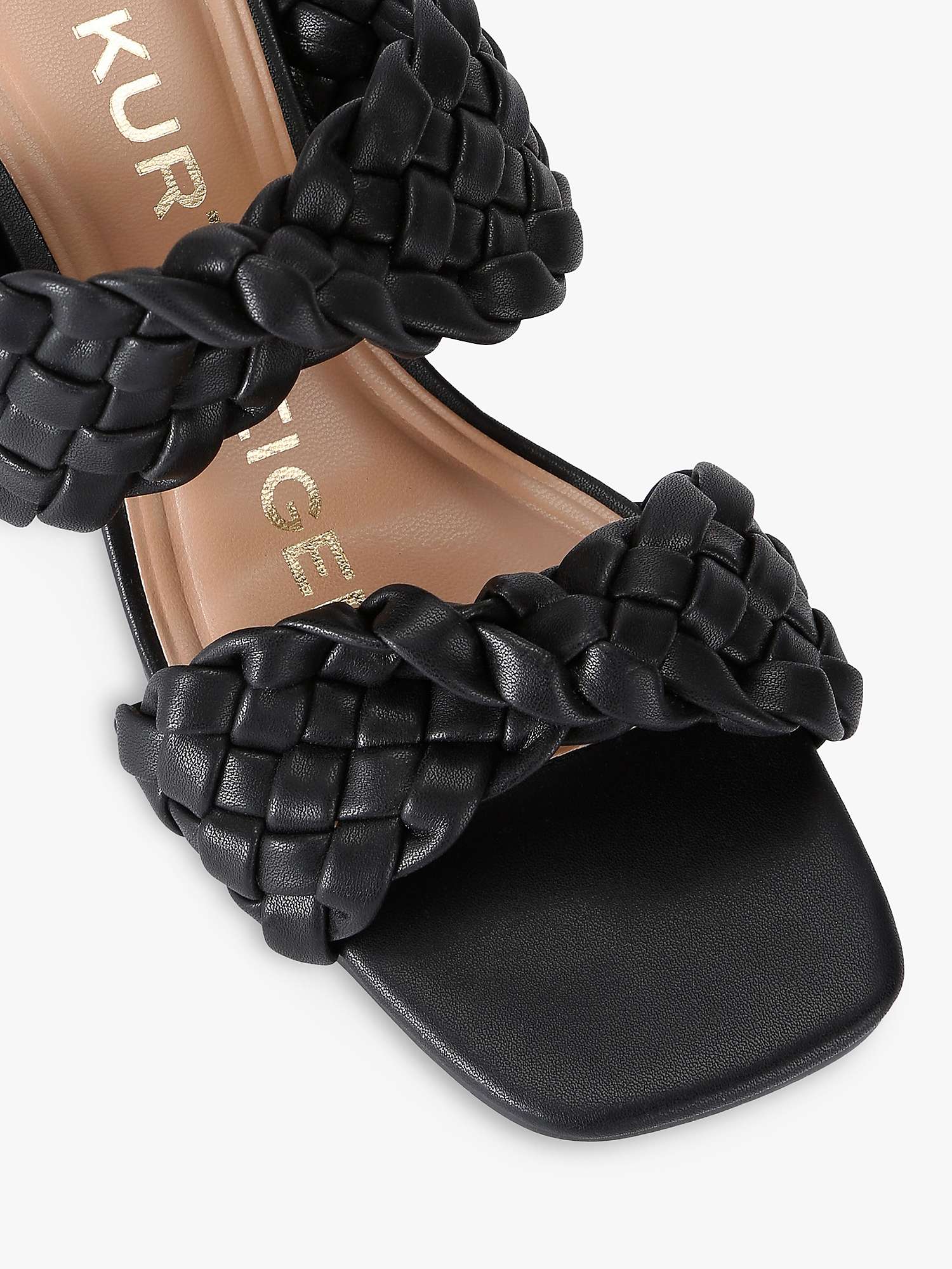 Buy KG Kurt Geiger Sofie Woven Strap Sandals Online at johnlewis.com