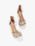 KG Kurt Geiger Ava Embellished Sandals, Silver