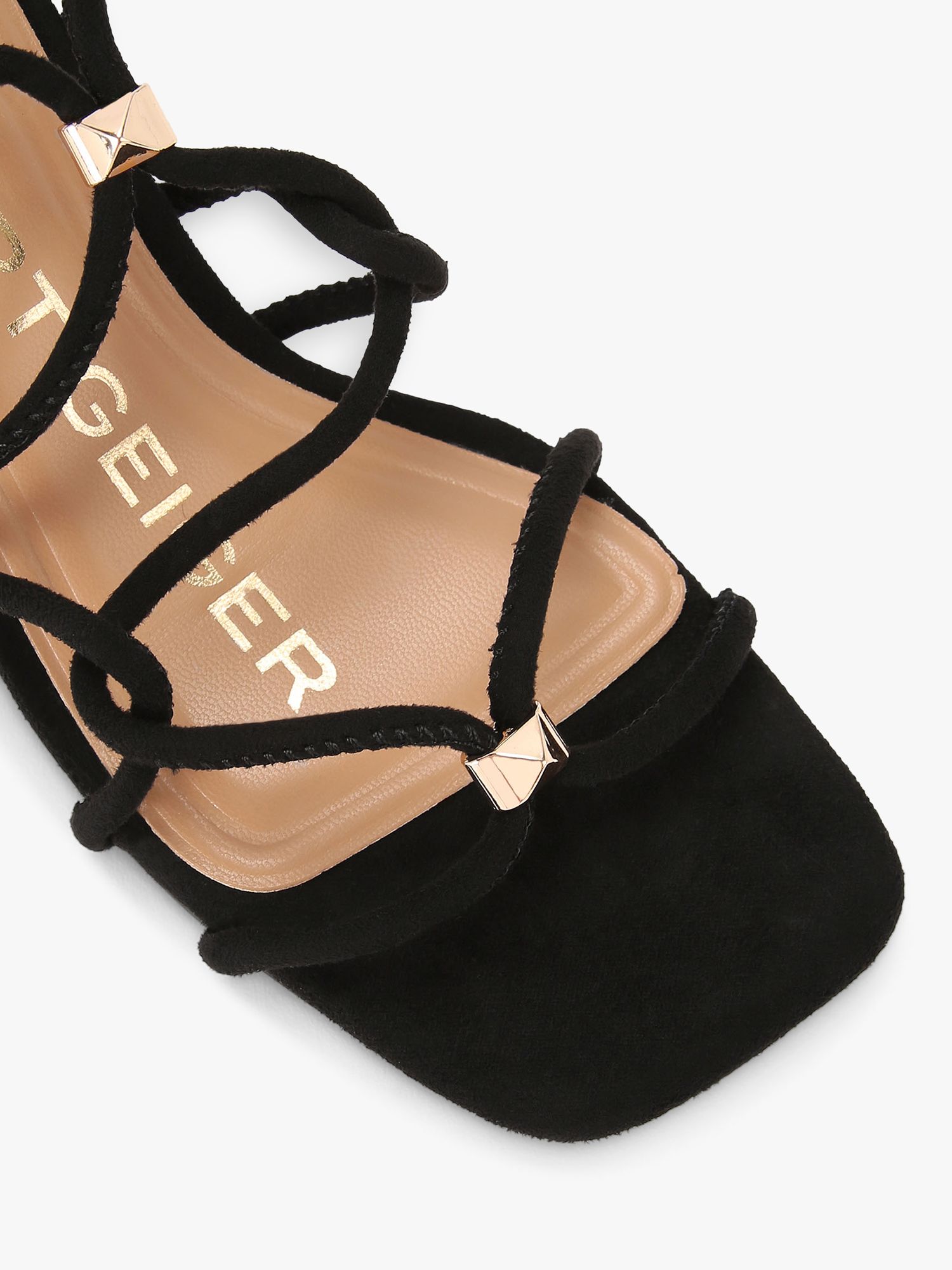 Buy KG Kurt Geiger Raya Block Heel Sandals Online at johnlewis.com