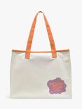 Radley Candy Floss Print Canvas Shopper, Natural/Multi