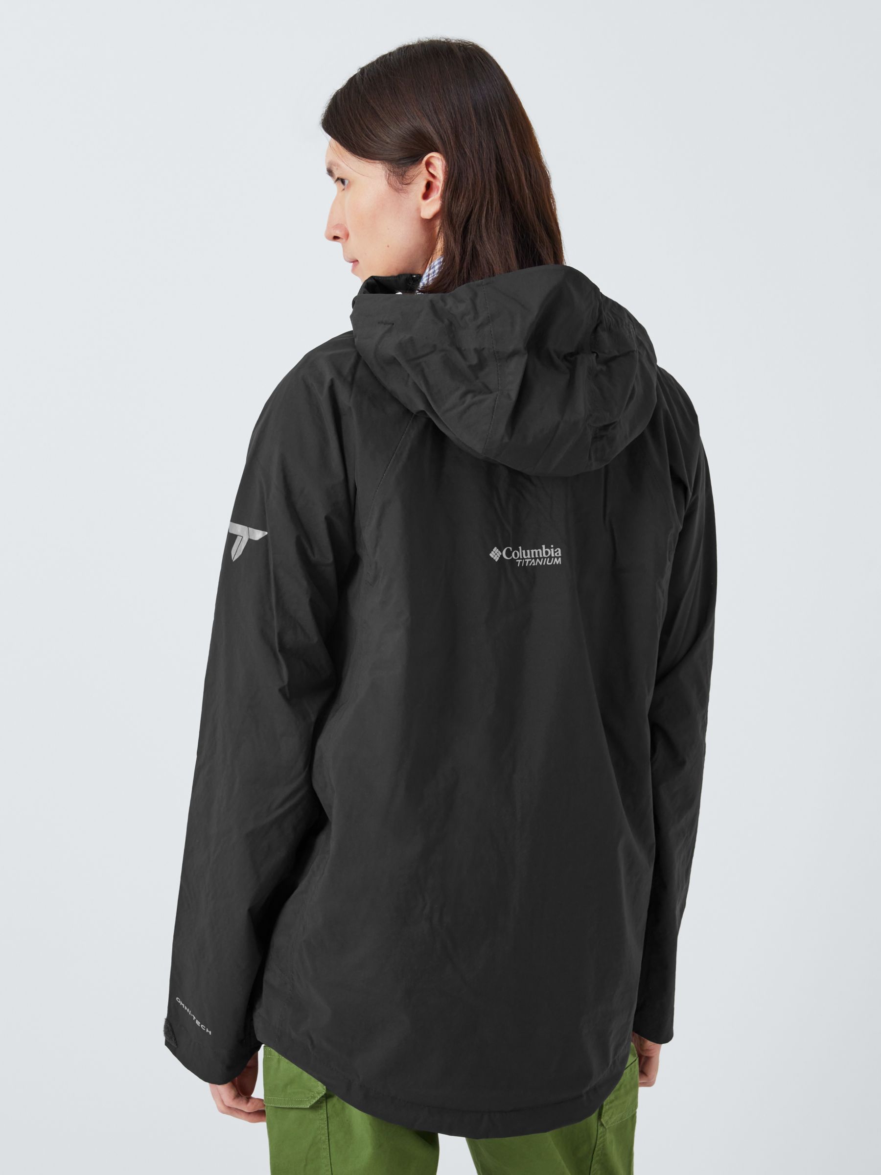 Columbia Mazama Trail Waterproof Shell Jacket, Black, S