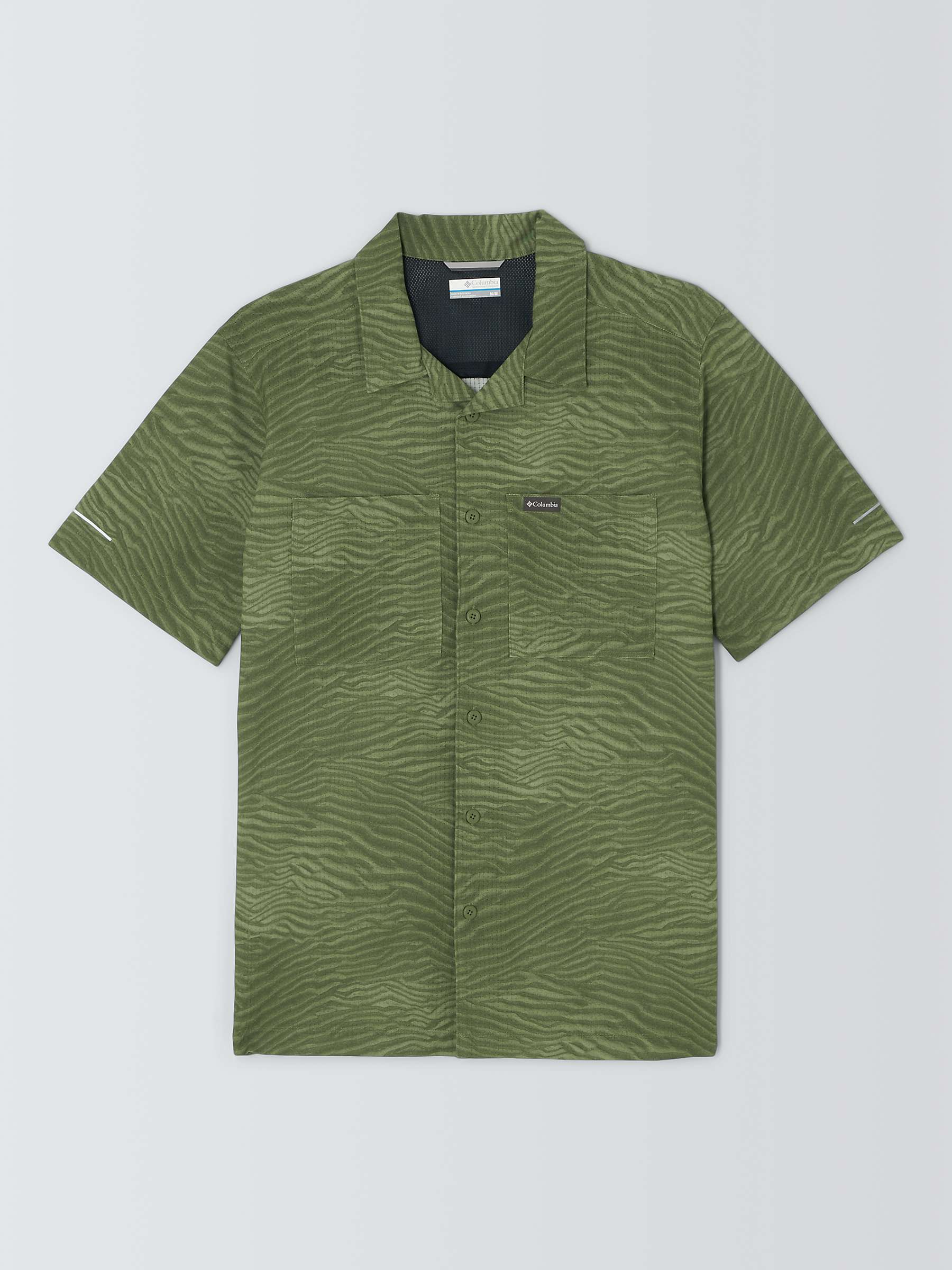 Buy Columbia Lightweight Mesa Short Sleeve Shirt, Green Online at johnlewis.com