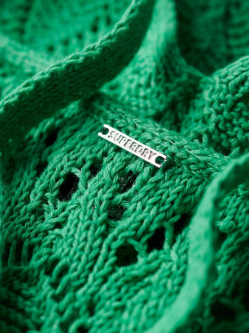 Buy Superdry Crochet Halterneck Maxi Dress Online at johnlewis.com