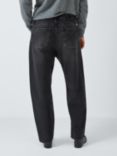 PAIGE Alexis Barrel Leg Jeans, Viper Black