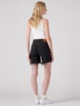Levi's 501 Mid Thigh Denim Shorts, Lunar Black