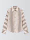 PAIGE Christa Stripe Shirt, Cream/Multi