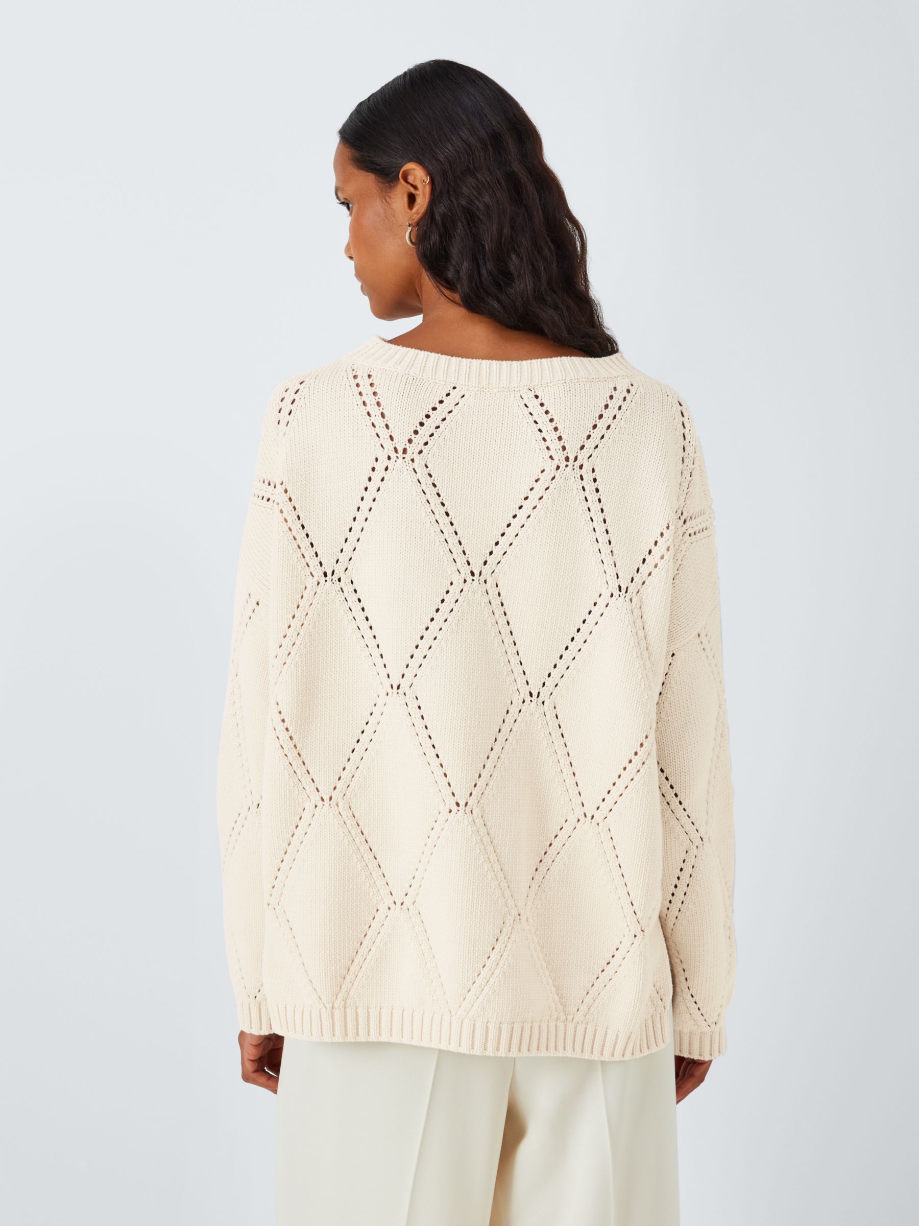 Weekend MaxMara Abbozzi Jumper, Ecru, S