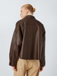 Weekend MaxMara Buono Leather Jacket, Tobacco