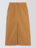 Weekend MaxMara Quicny Cotton Midi Skirt, Earth