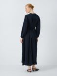 Weekend MaxMara Elisir Silk Blend Midi Dress, Navy