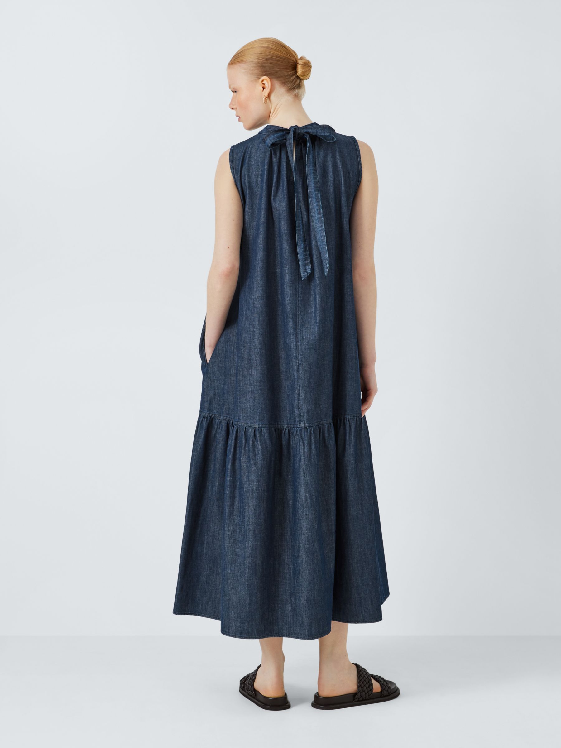 Weekend MaxMara Turchia Midi Dress, Navy, 6