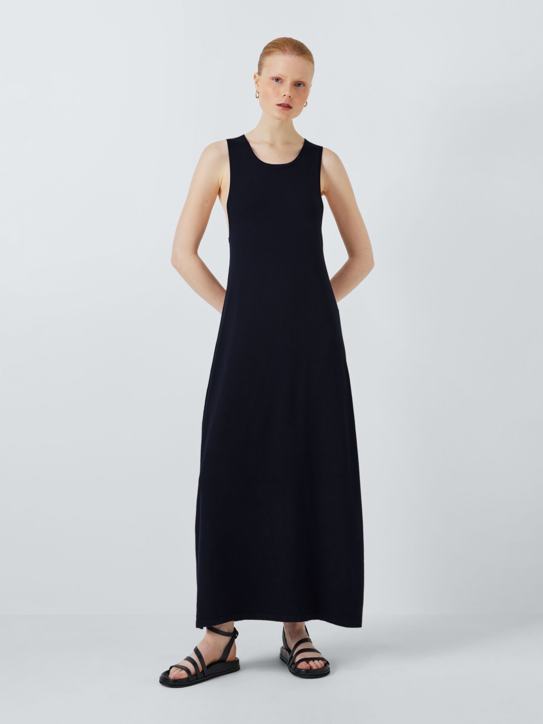 Weekend MaxMara Unisono Maxi Dress, Navy, S