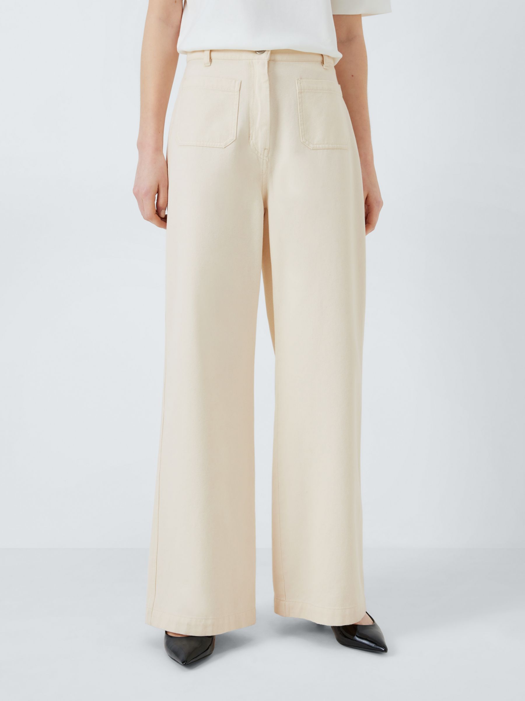 Weekend MaxMara Filtro Trousers, Ecru, 6