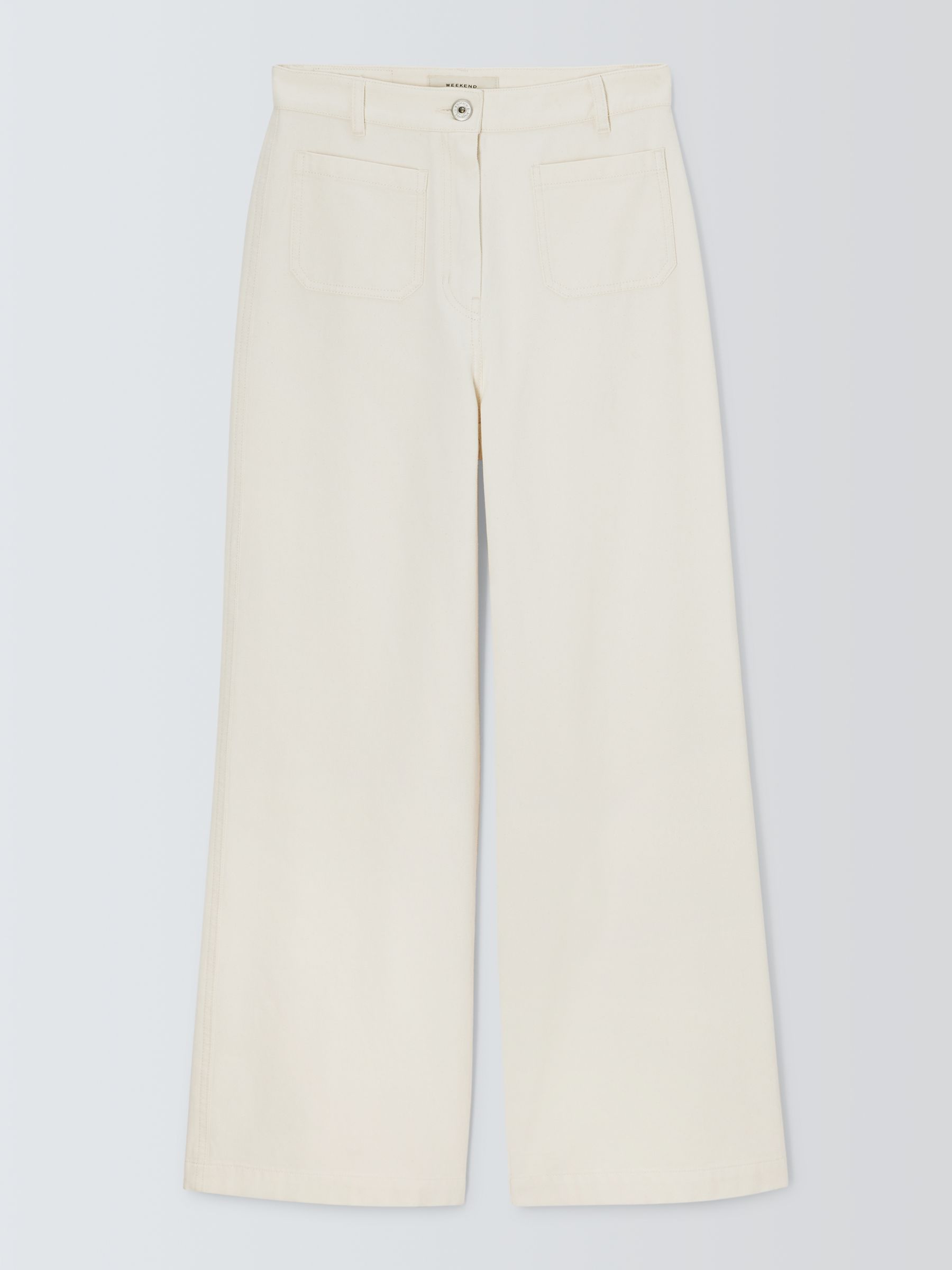 Weekend MaxMara Filtro Trousers, Ecru, 6