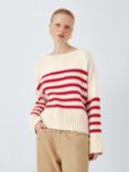 Weekend MaxMara Spider Stripe Jumper, Red/Multi