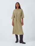 AND/OR Knot Waist Jersey Dress, Green