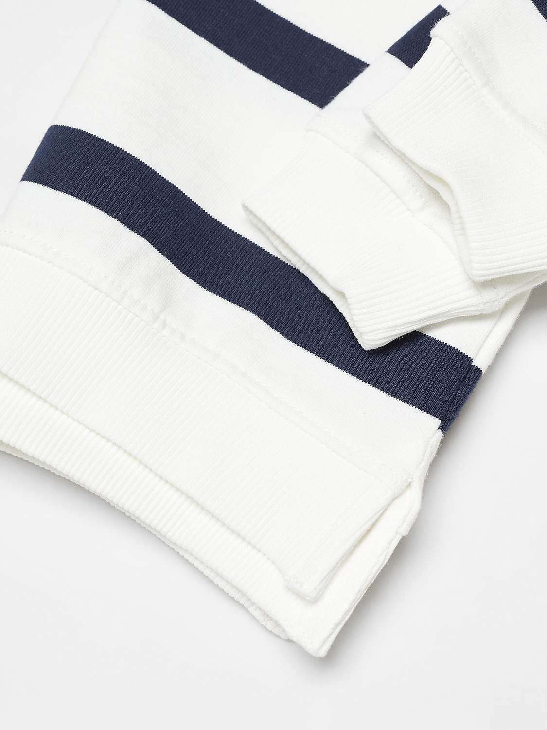Buy Mango Baby Holiday Stripe Sweatshirt, Navy/White Online at johnlewis.com