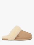 UGG Scuffette Sheepskin and Suede Slippers, Sand