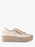 Gabor Dolly Leather Zip Detail Trainers