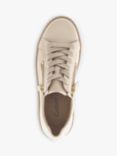 Gabor Dolly Leather Zip Detail Trainers