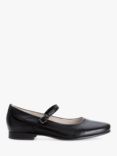 Gabor Maris Leather Open Court Shoes, Black