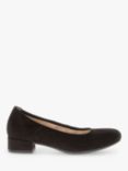 Gabor Demi Wide Fit Micro Courts, Schwarz