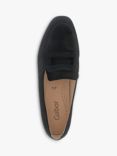 Gabor Breanne Suede Loafers, Black