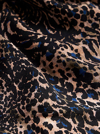 Mint Velvet Leopard Print Sarong, Multi