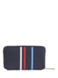 Tommy Hilfiger Large Zip Around Wallet, Space Blue/Multi