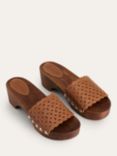 Boden Cut Out Detail Clogs, Tan