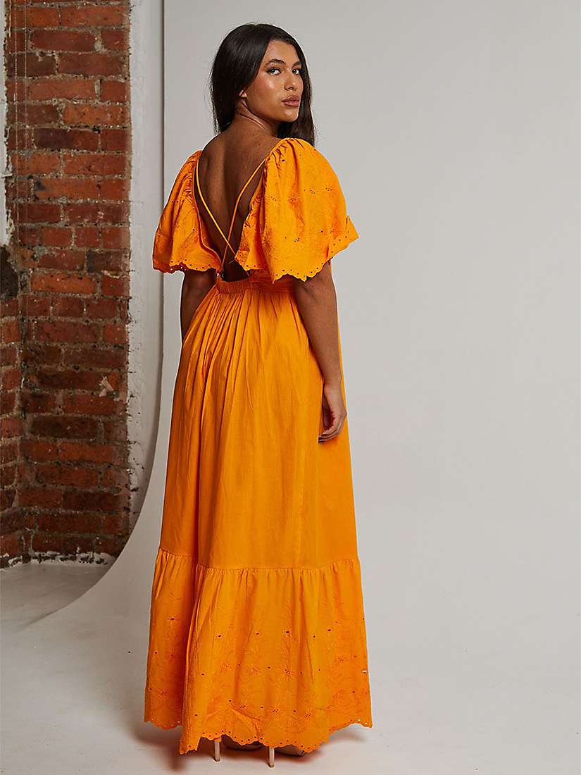 Buy Chi Chi London Broderie Maxi Dress Online at johnlewis.com