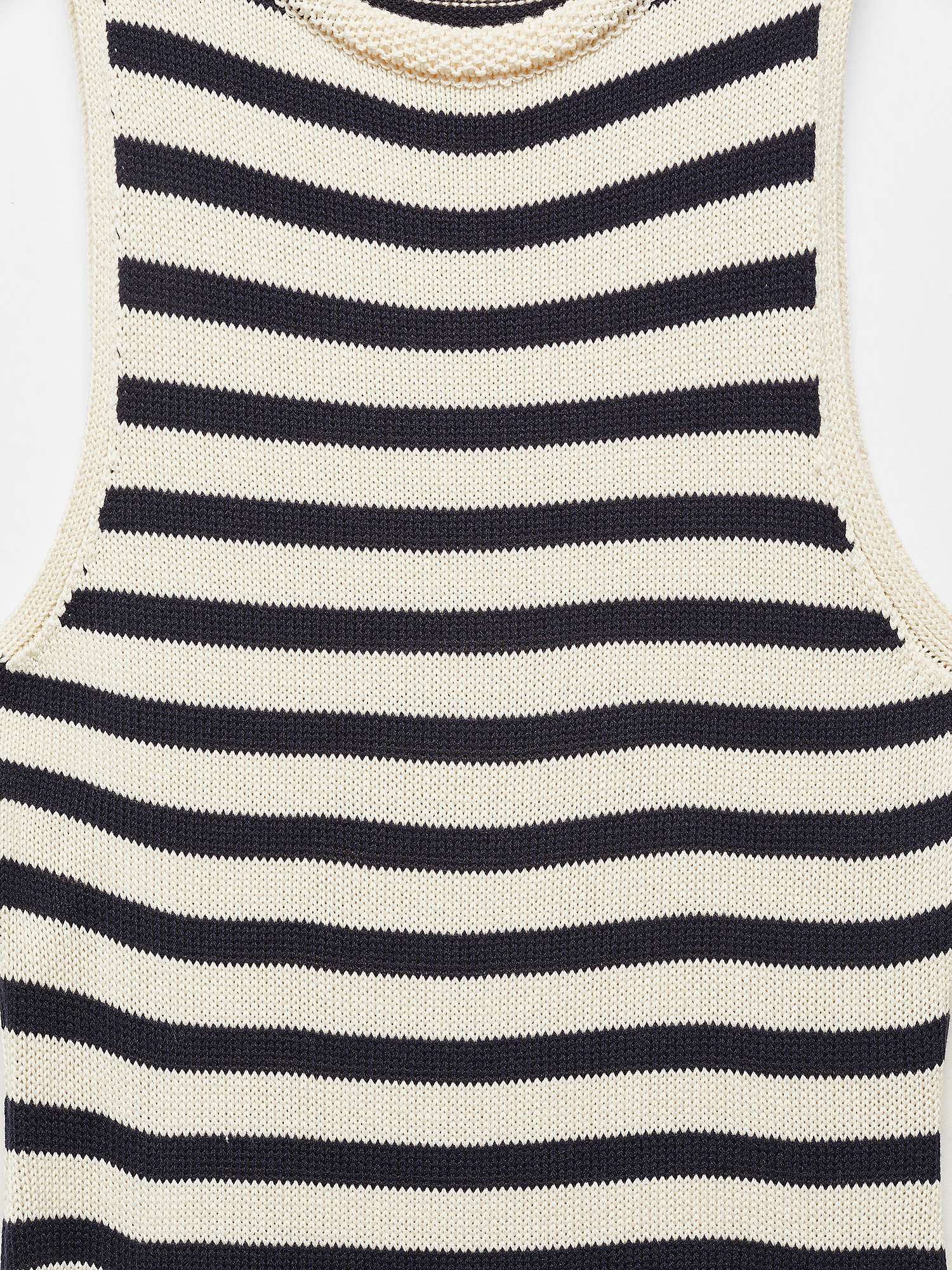 Buy Mango Eliot Knitted Midi Dress, Navy Online at johnlewis.com