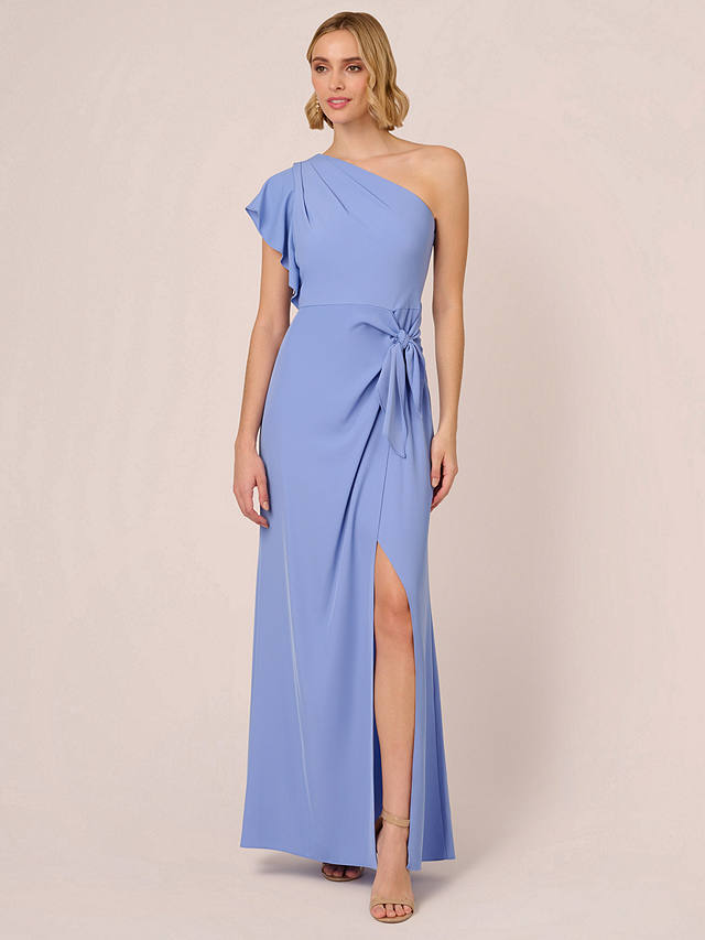Adrianna Papell One Shoulder Maxi Dress, Peri Cruise