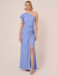 Adrianna Papell One Shoulder Maxi Dress, Peri Cruise