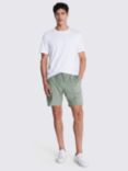 Moss Terry Towelling Shorts, Sage