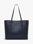 Radley Museum Street Leather Tote Bag, Dark Blue