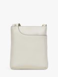 Radley Pocket Icon Leather Medium Cross Body Bag, Chalk