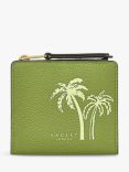 Radley Palm Bay Leather Coin Purse, Bonsai