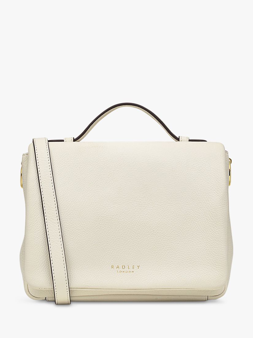 Radley Weston Street Small Flapover Crossbody Bag, Chalk, One Size