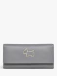 Radley Heritage Dog Outline Large Leather Matinee Purse, Cloud Burst