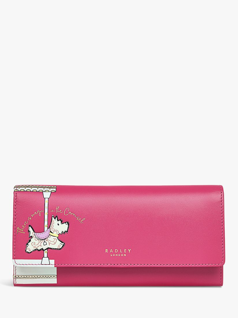 Radley Magic Carousel Large Flapover Matinee Purse, Coulis, One Size